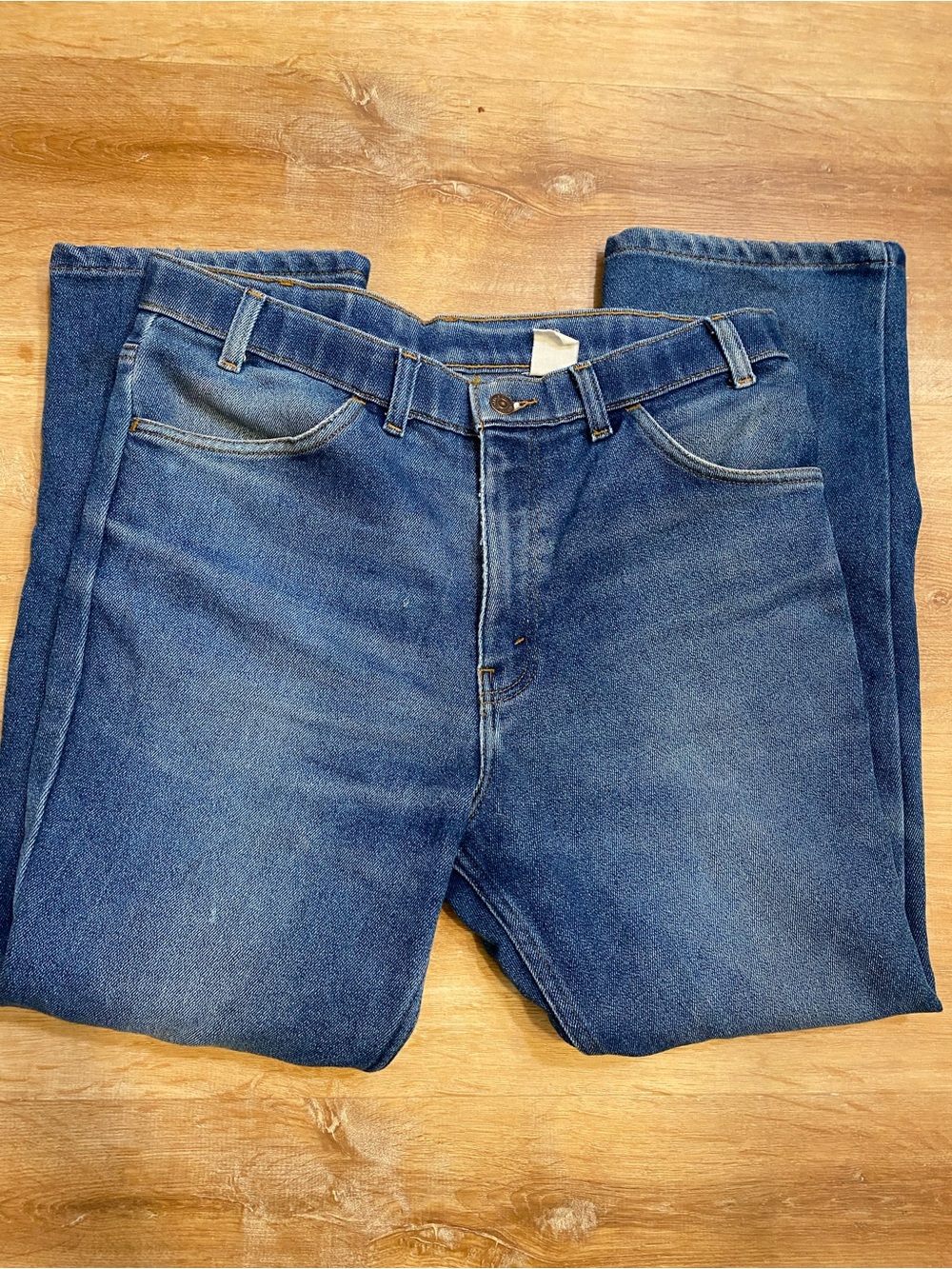 Vintage Levi’s with flared leg